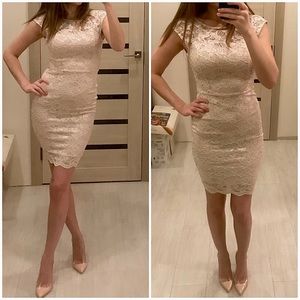 New lace sequins dress